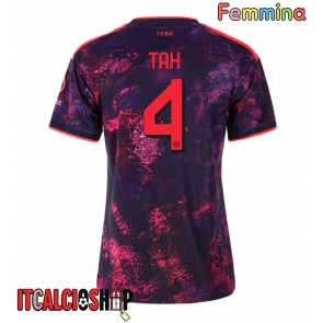 Bayern Munich Jonathan Tah #4 Terza Maglia Femmina 2026-27 Manica Corta